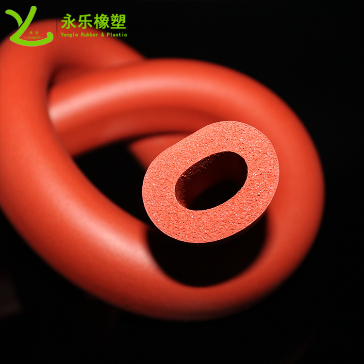 北辰發(fā)泡硅膠管，耐高溫發(fā)泡硅膠管，阻燃硅膠發(fā)泡管，硅膠發(fā)泡管