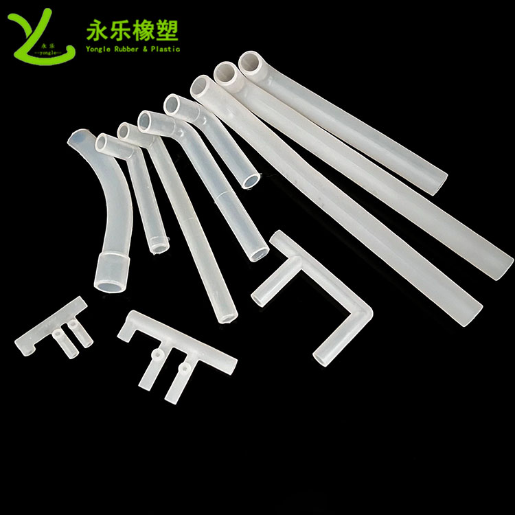 醫(yī)用硅膠彎管，模壓硅膠彎管，血氧儀硅膠彎管