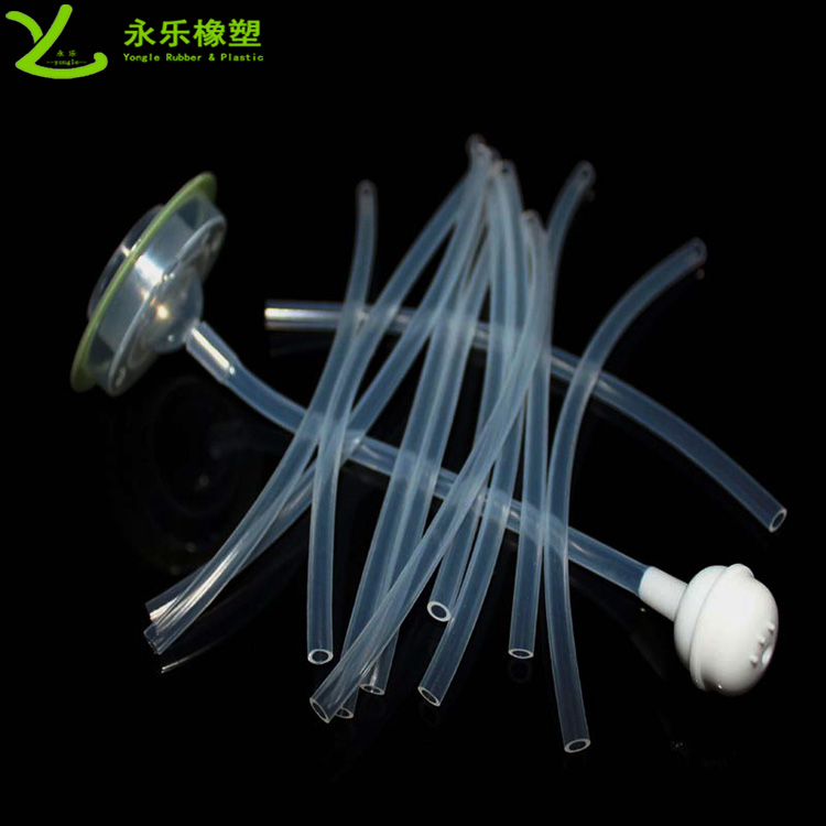 武清擠出奶瓶硅膠管，食品級透明奶瓶硅膠管，耐高溫硅膠管