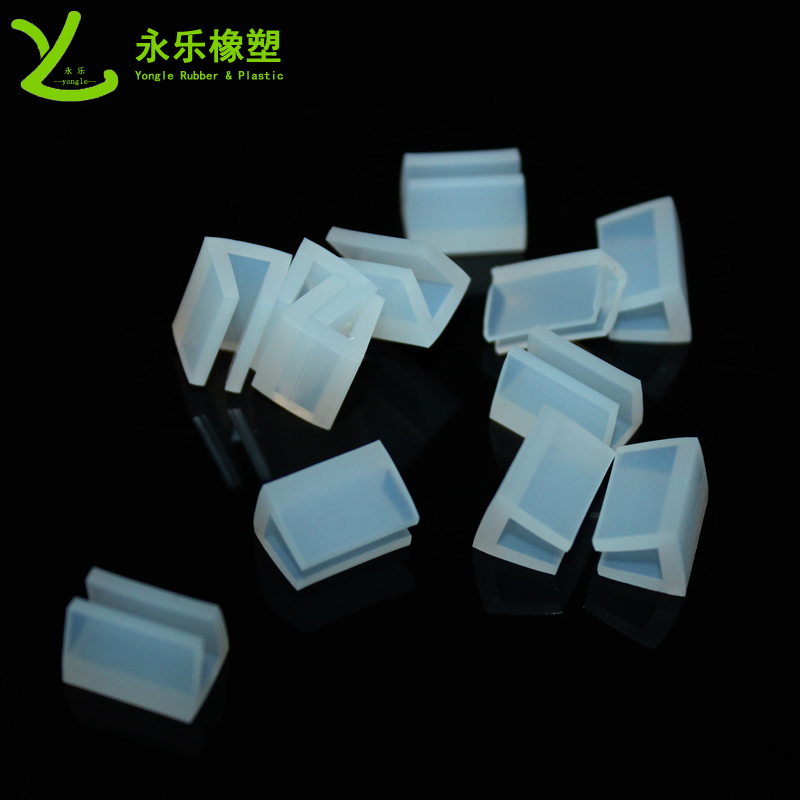 路燈硅膠U形密封條，燈具U形硅膠包邊條，U形燈具防水密封條
