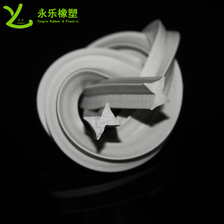 北辰硅膠泡棉膠條，阻燃硅膠泡棉膠條，耐高溫發(fā)泡硅膠條