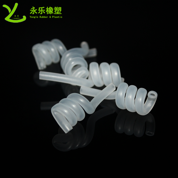 硅膠吸管，螺旋硅膠管，食品級硅膠管