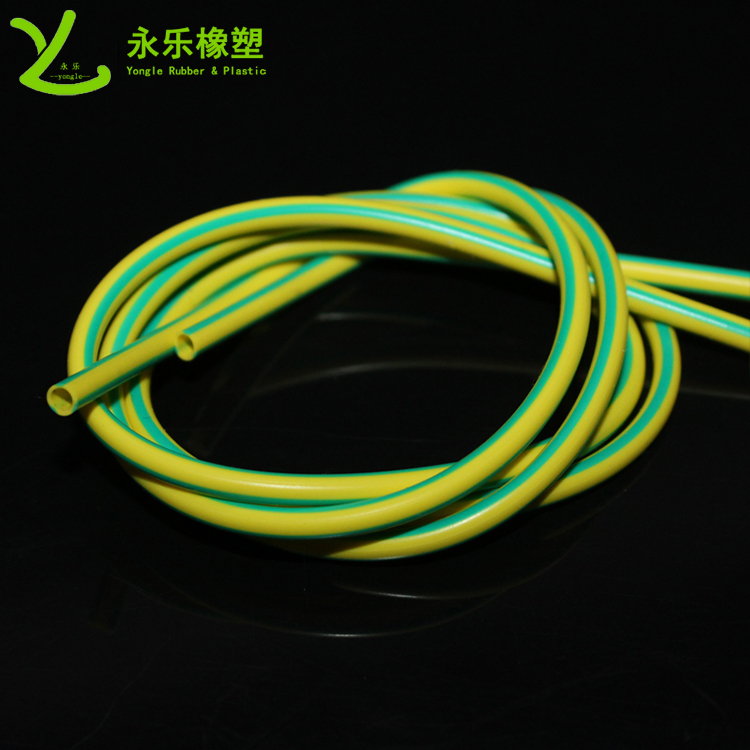 武清黃綠阻燃硅膠管