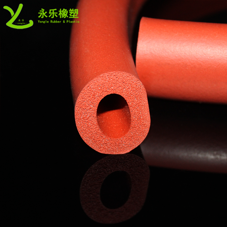 北辰發(fā)泡硅膠管，耐高溫發(fā)泡硅膠管，阻燃硅膠發(fā)泡管，硅膠發(fā)泡管