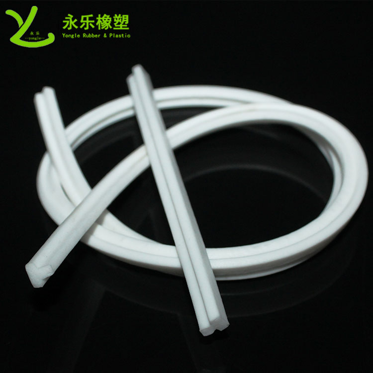 泛光燈發(fā)泡硅膠條，阻燃發(fā)泡密封條，耐高溫硅膠發(fā)泡條