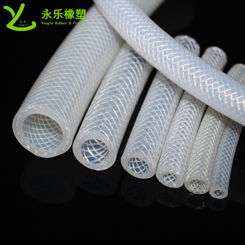復(fù)合編織硅膠管，制氧機(jī)編織硅膠管，鉑金編織硅膠管