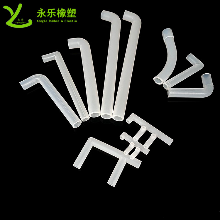 醫(yī)用硅膠彎管，模壓硅膠彎管，血氧儀硅膠彎管