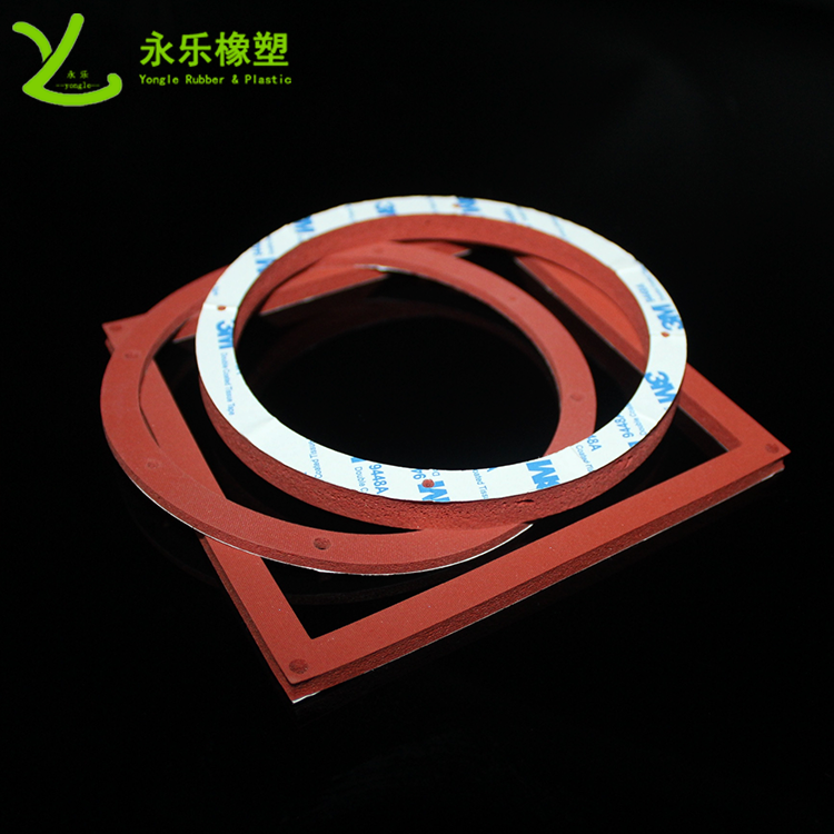 定制模壓發(fā)泡硅膠墊，無氣味模壓發(fā)泡硅膠墊，耐高溫模壓發(fā)泡硅膠墊
