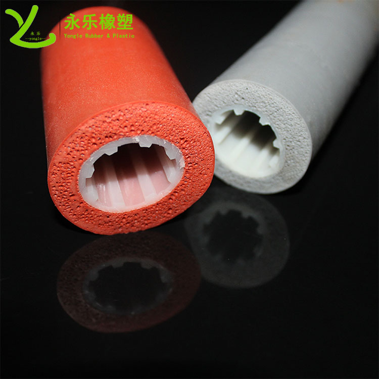 東麗復合發(fā)泡硅膠管，耐高溫發(fā)泡硅膠管，保溫發(fā)泡硅膠管