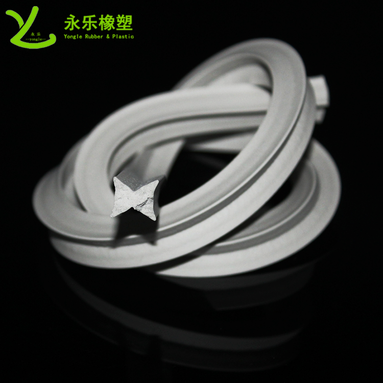北辰硅膠泡棉膠條，阻燃硅膠泡棉膠條，耐高溫發(fā)泡硅膠條