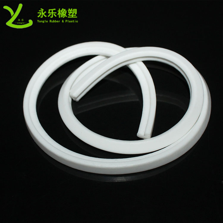 泛光燈發(fā)泡硅膠條，阻燃發(fā)泡密封條，耐高溫硅膠發(fā)泡條