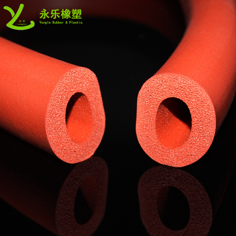 北辰發(fā)泡硅膠管，耐高溫發(fā)泡硅膠管，阻燃硅膠發(fā)泡管，硅膠發(fā)泡管