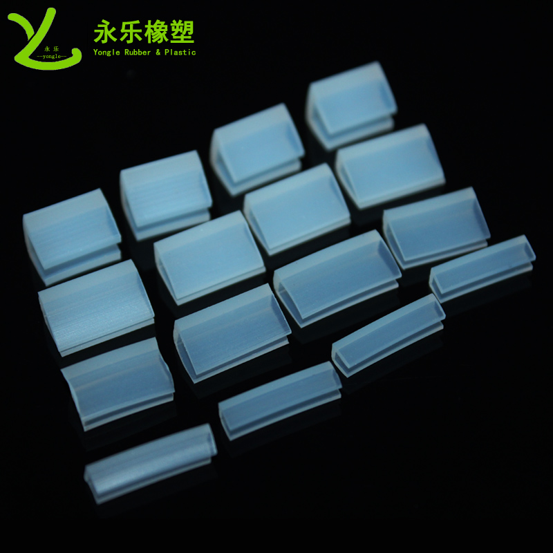 路燈硅膠U形密封條，燈具U形硅膠包邊條，U形燈具防水密封條