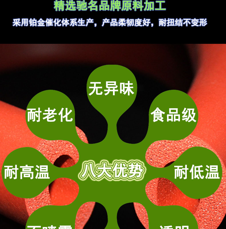 北辰發(fā)泡硅膠管價(jià)格